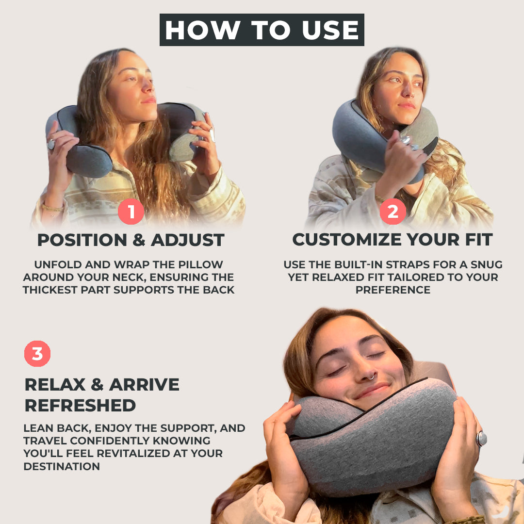 The CloudCradle Travel Pillow